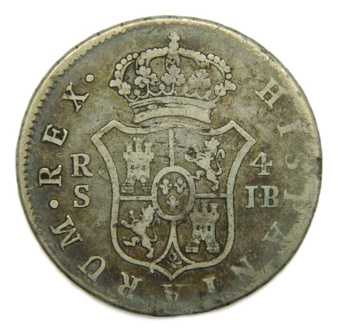 1824 - FERNANDO VII - 4 REALES - SEVILLA 
