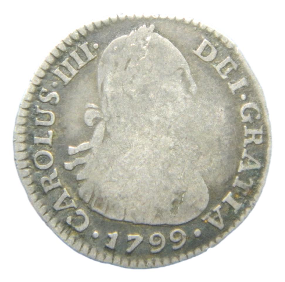 1799 JJ - CARLOS IV - 1 REAL - NUEVO REINO - S8
