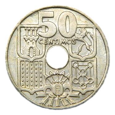 1949 *62 - ESPAÑA - 50 CENTIMOS - SC