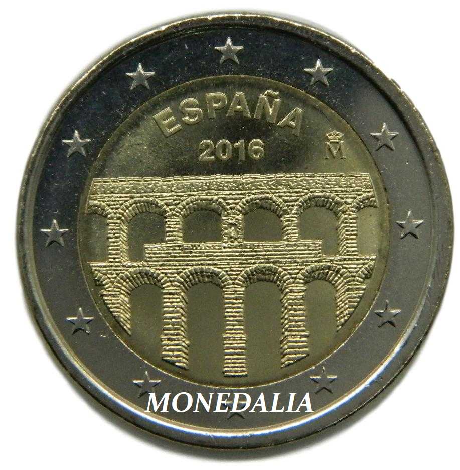 2016 - ESPAÑA - 2 EUROS - SEGOVIA