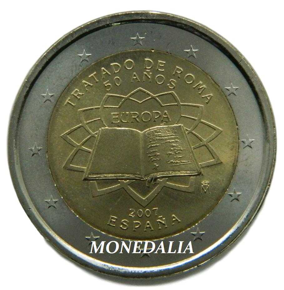 2007 - ESPAÑA - 2 EUROS - TRATADO DE ROMA