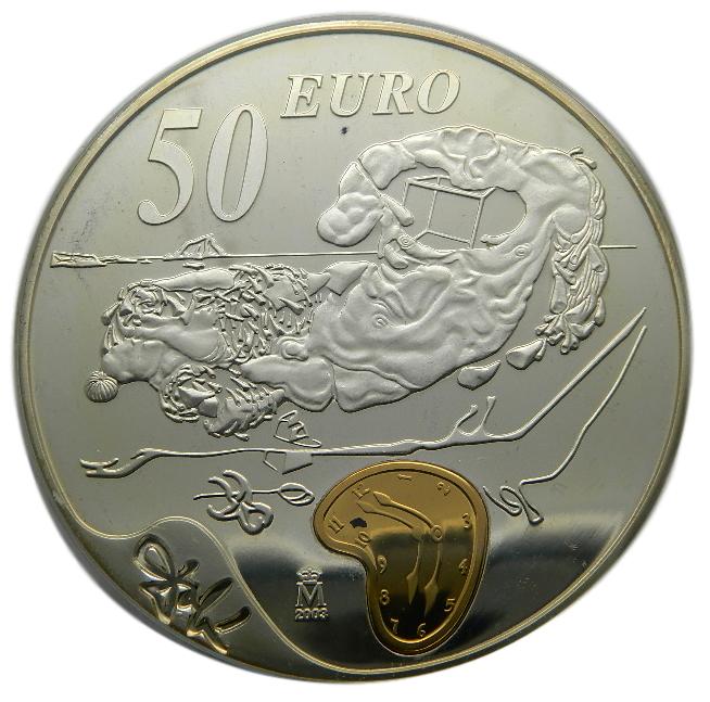 2004 - ESPAÑA - 50 EURO - DALI - CINCUENTIN