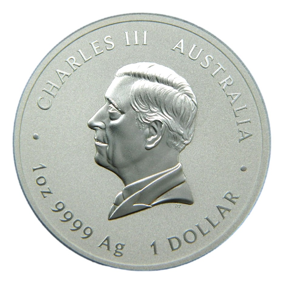 2025 - AUSTRALIA - 1 ONZA PLATA - DOLAR - SERPIENTE