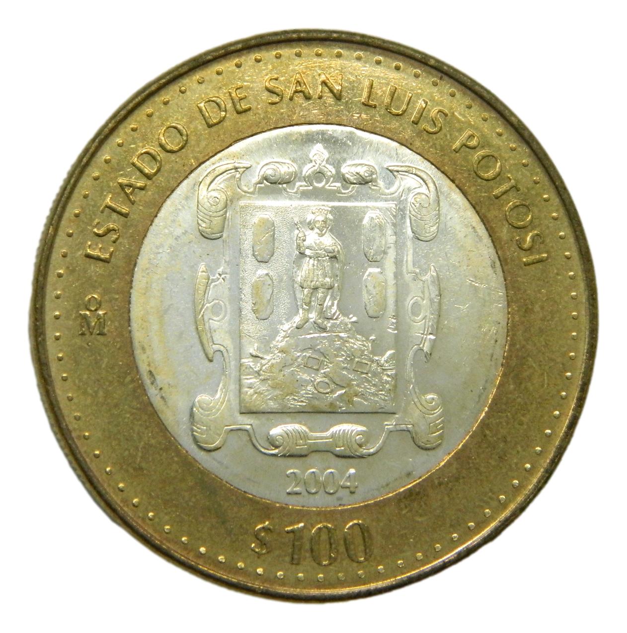2004 - MEXICO - 100 PESOS - SAN LUIS POTOSI