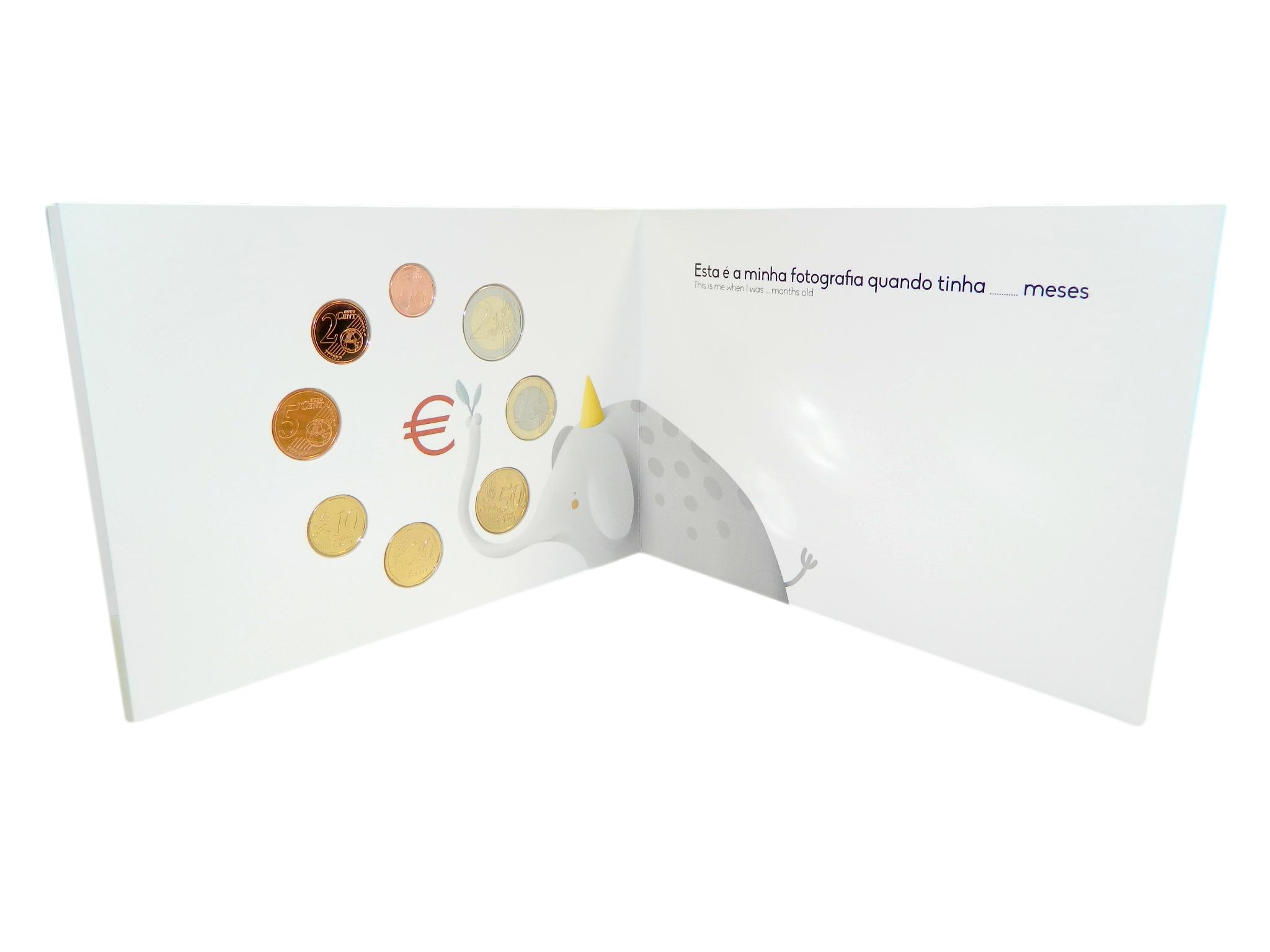 2025 - PORTUGAL - CARTERA EUROS - BEBE - BABY