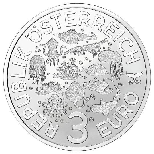 2025 - AUSTRIA - 3 EURO - CALAMAR LUCIERNAGA