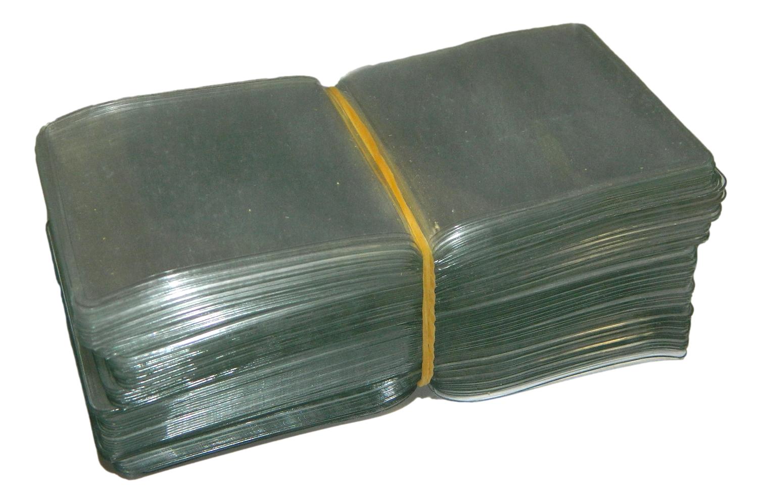 100 FUNDAS DE PLASTICO DOBLES PARA MONEDAS - MODELO 2