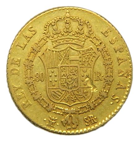 1822 SR - FERNANDO VII - 80 REALES - MADRID