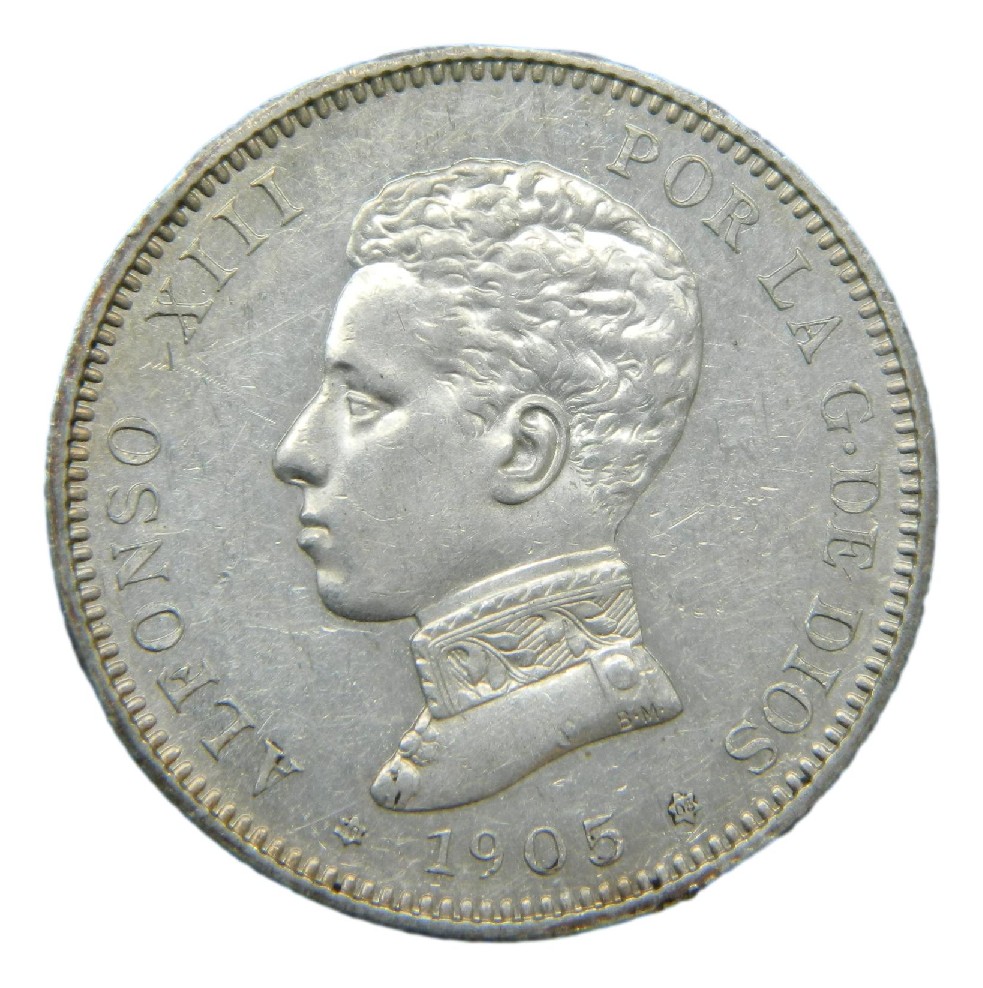 1905 *19-05 - ALFONSO XIII - 2 PESETAS - SMV - SC-