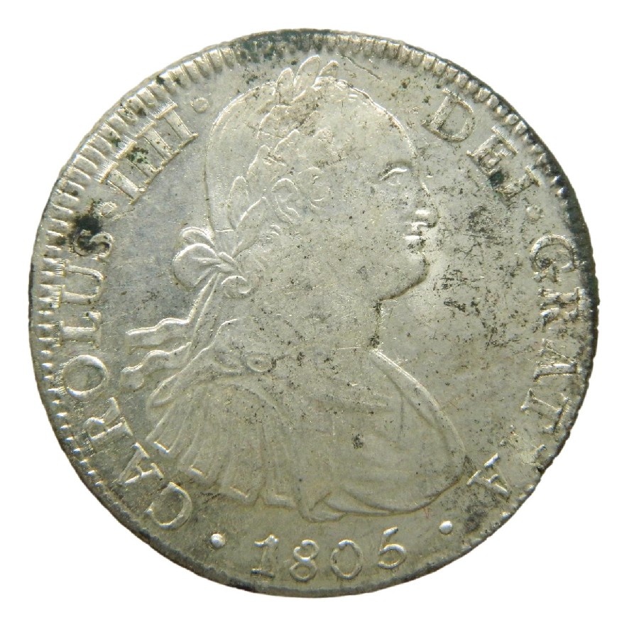 1805 TH - CARLOS IV - 8 REALES - MEXICO - EBC+