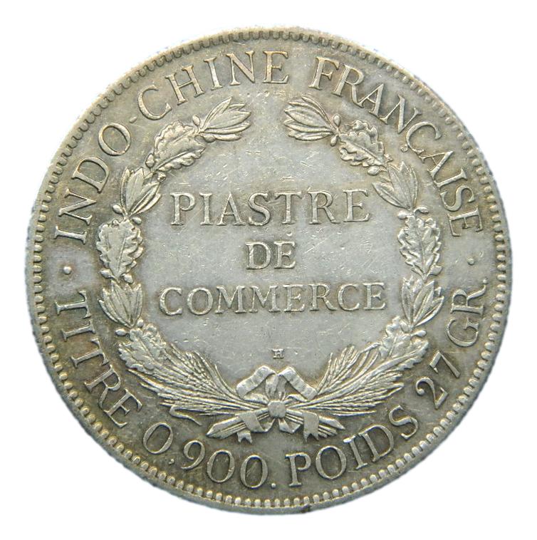 1921 - FRANCIA INDO-CHINA - PIASTRE - PLATA