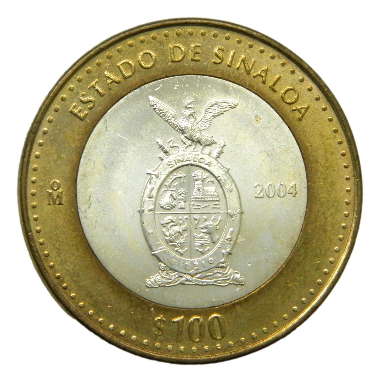 2004 - MEXICO - 100 PESOS - SINALOA