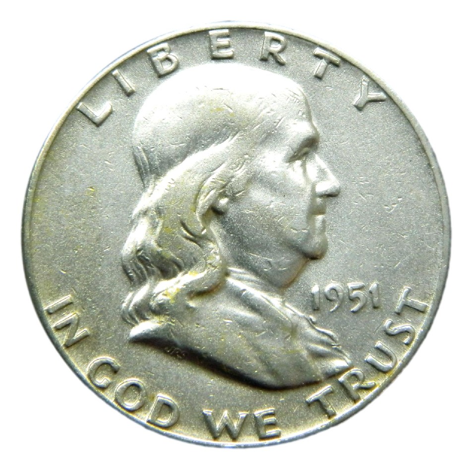 1951 - USA - 1/2 DOLLAR - PLATA