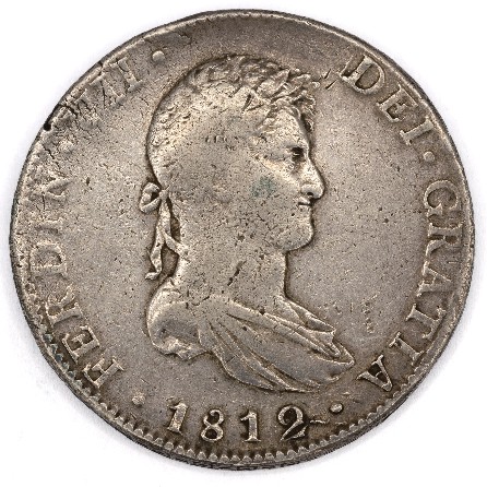 1812 JJ - FERNANDO VII - 8 REALES - MEXICO - S12/243
