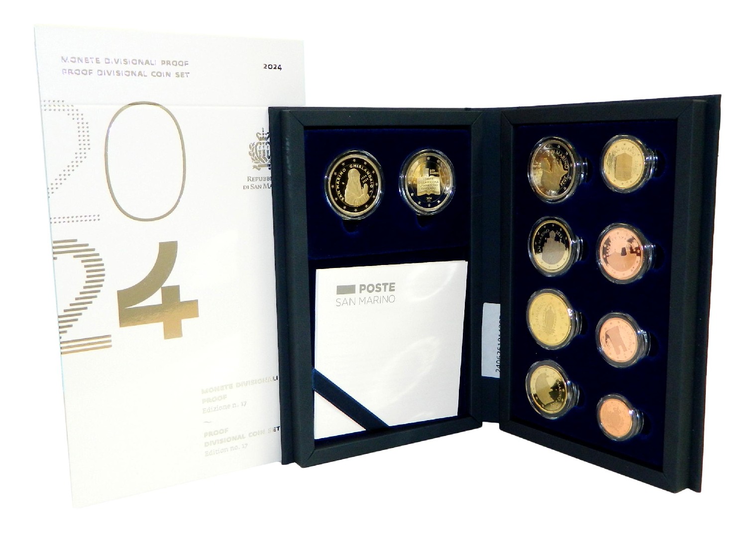 2024 - SAN MARINO - EUROS PROOF - 10 MONEDA