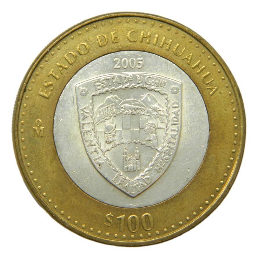 2005 - MEXICO - 100 PESOS - CHIHUAHUA