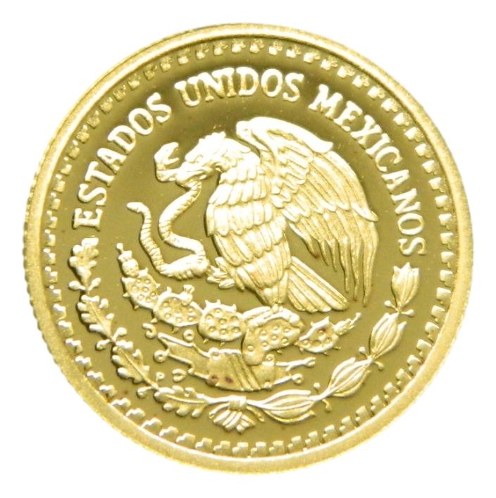 2022 - MEXICO - 1/10 ONZA ORO PROOF - GOLD - MANCHITAS