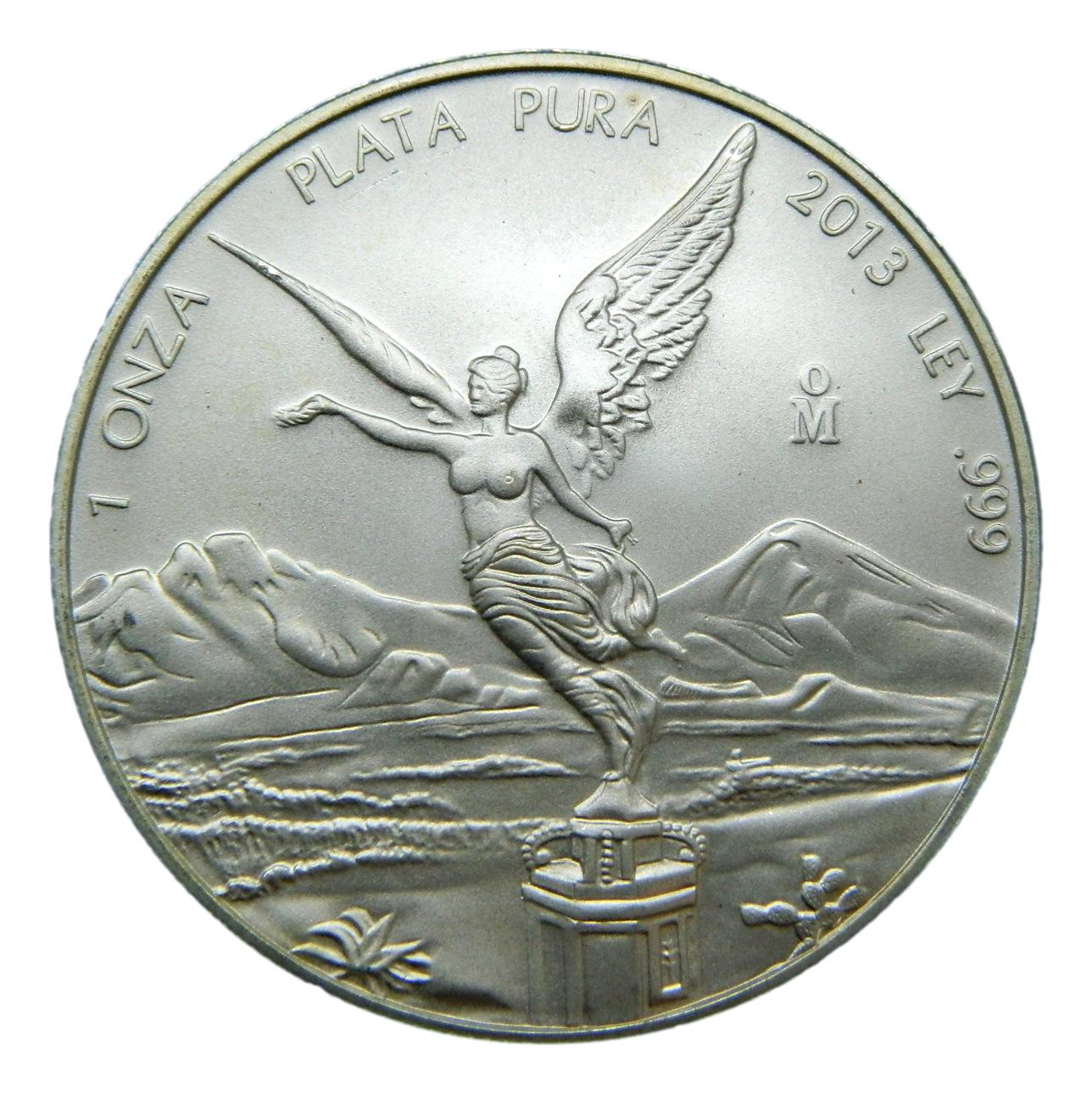 2013 - MEXICO - 1 ONZA DE PLATA PURA 999 