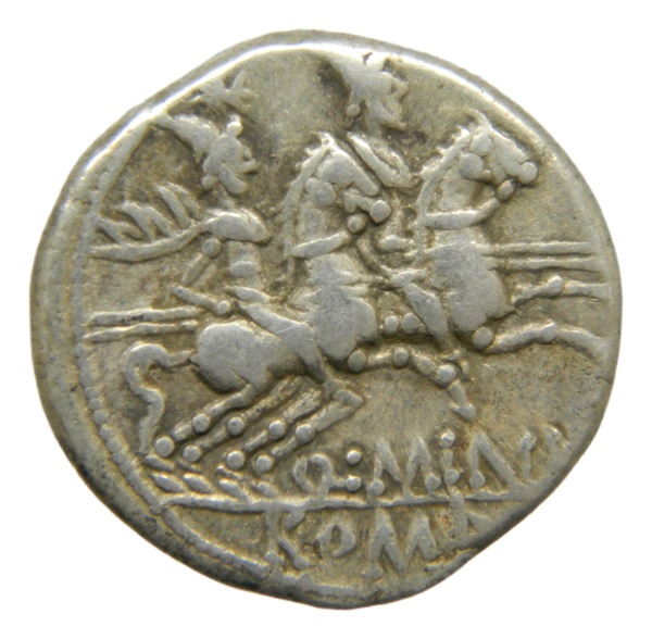 DENARIO REPUBLICANO - MINUCIA - 122 aC