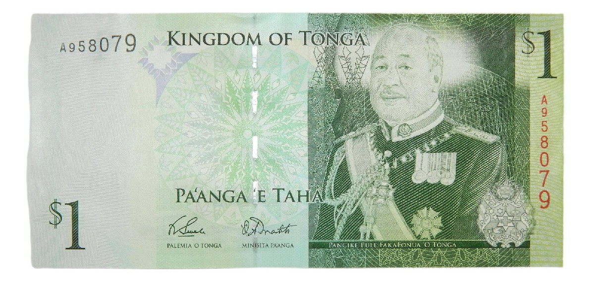 ND 2009/2014 - TONGA - BILLETE - 1 PA ANGA - SC