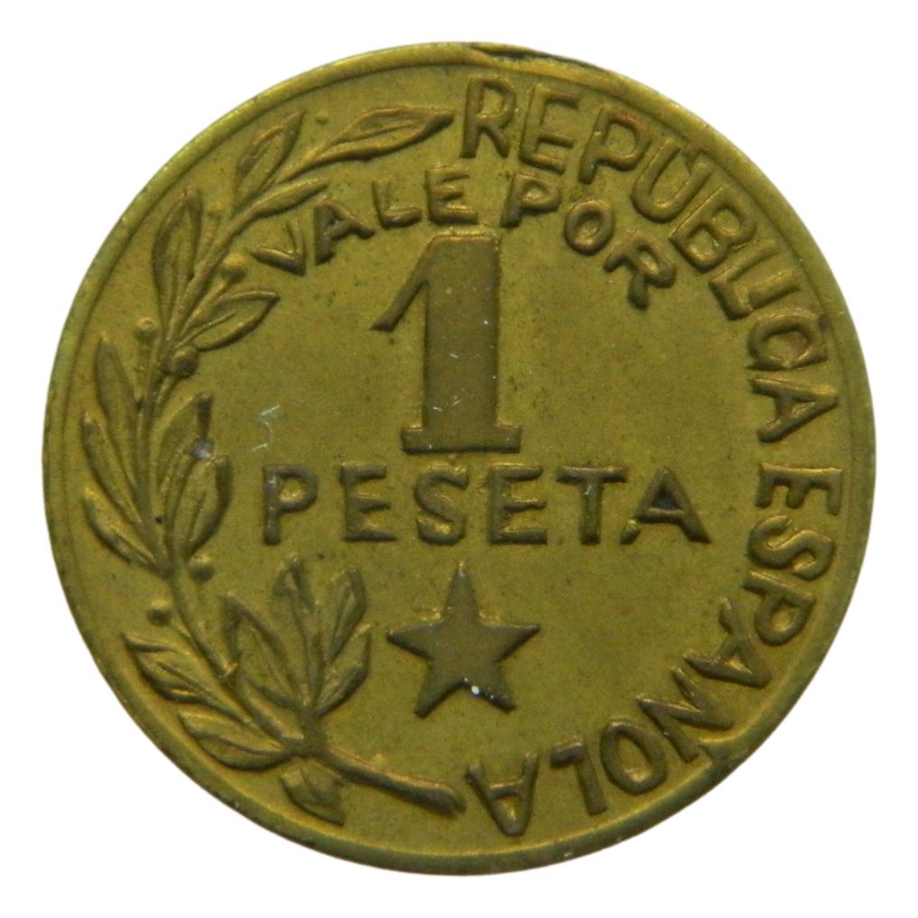 MENORCA - 1 PESETA - 1937 - GUERRA CIVIL - MBC