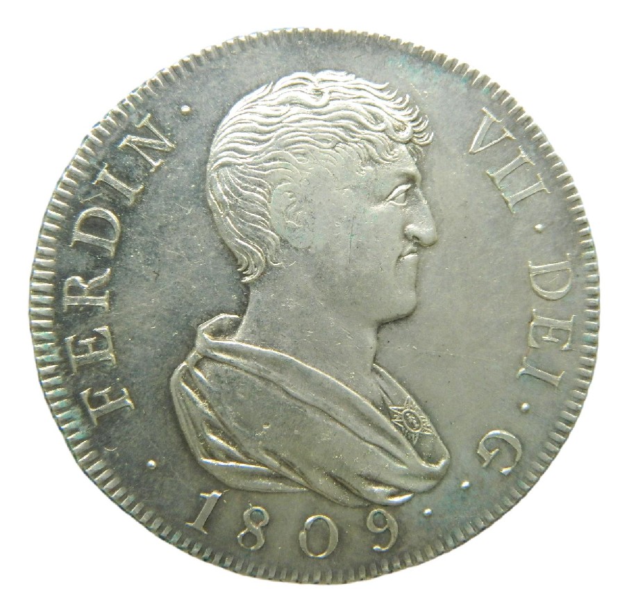 1809 SF - FERNANDO VII - 8 REALES - REUS - CATALUNYA - SC-