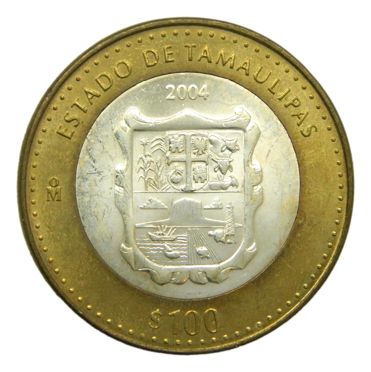 2004 - MEXICO - 100 PESOS - TAMAULIPAS