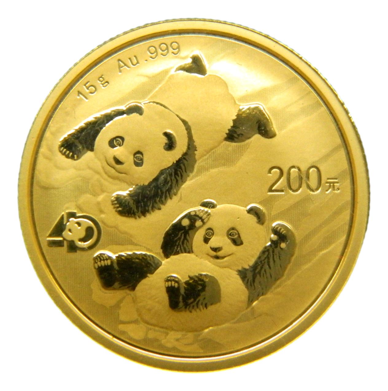 2022 - CHINA - 200 YUAN - 15 GR AU - PANDA