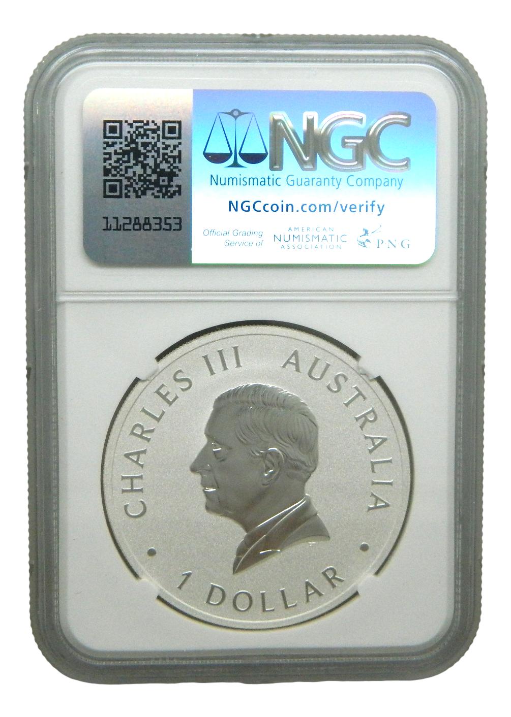 2024 - AUSTRALIA - 1 ONZA - KOOKABURRA - NGC MS70