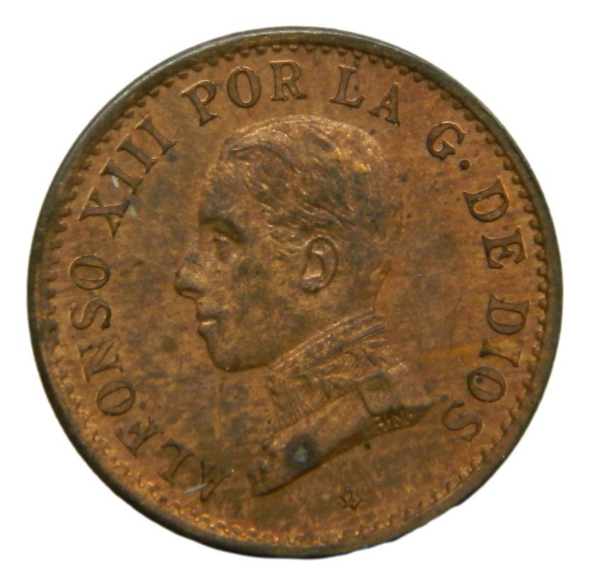 1911 - ALFONSO XIII - 1 CENTIMO - PCV - SC