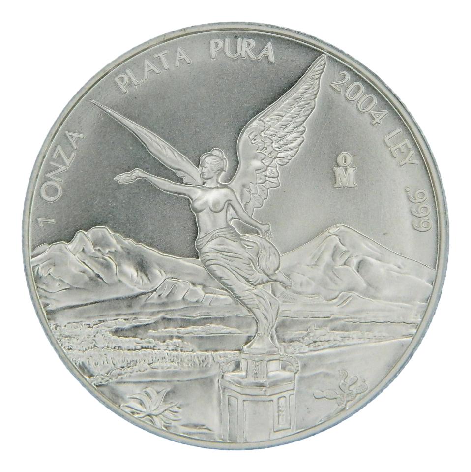 2004 - MEXICO - 1 ONZA PLATA PURA 999 -