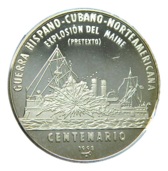1998 - CUBA - 10 PESOS - EXPLOSION - AG