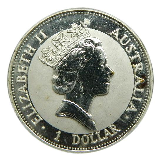 1992 - AUSTRALIA - KOOKABURRA - 1 ONZA PLATA 