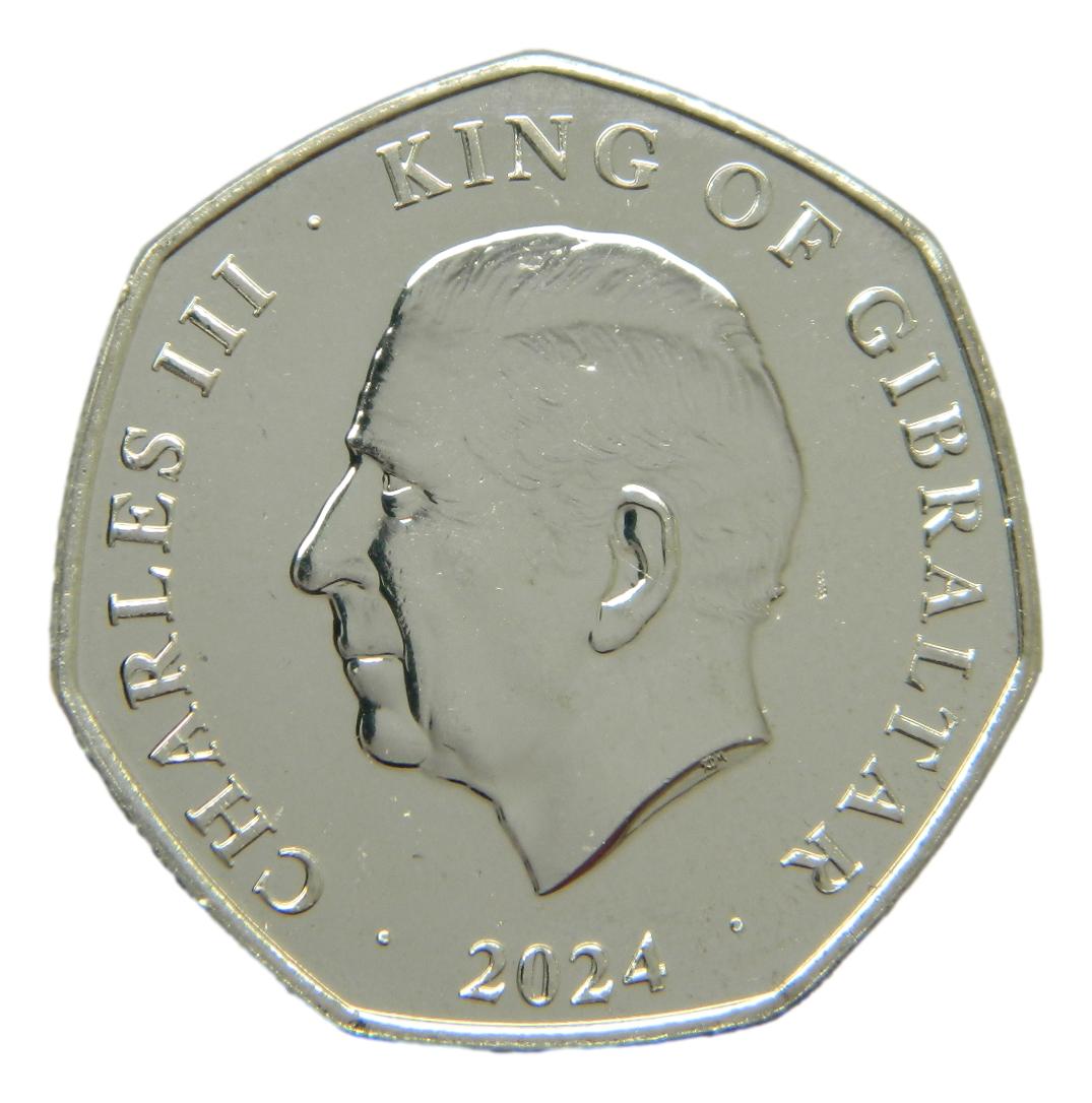 2024 - GIBRALTAR - 50 PENCE - CHRISTMAS