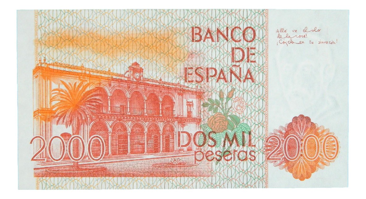 1980 - ESPAÑA - 2000 PESETAS - BILLETE - JUAN RAMON JIMENEZ - EBC