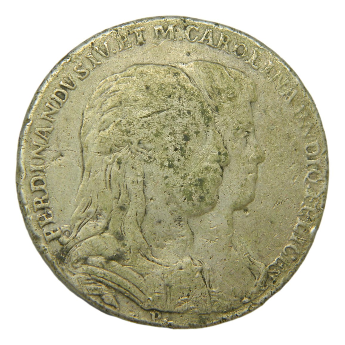 1791 - ITALIA - 120 GRANA - PIASTRA - FERNANDO IV