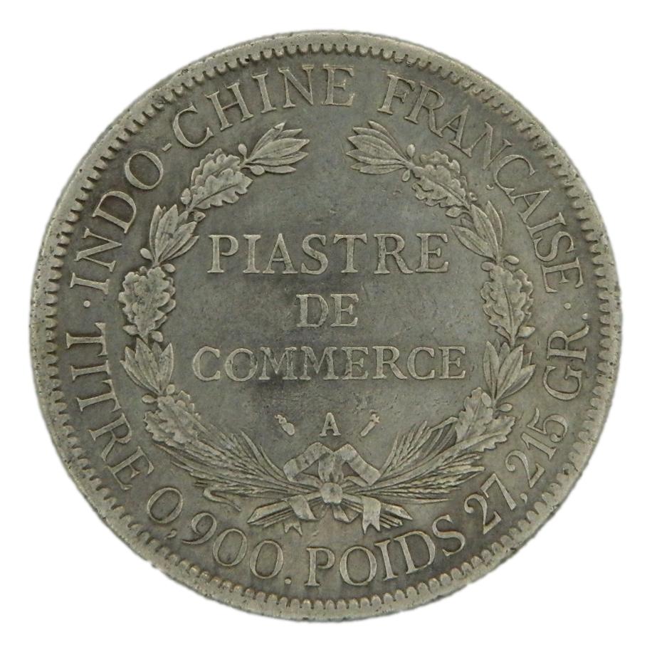 1886 A - FRANCIA INDO-CHINA - PIASTRE - PLATA