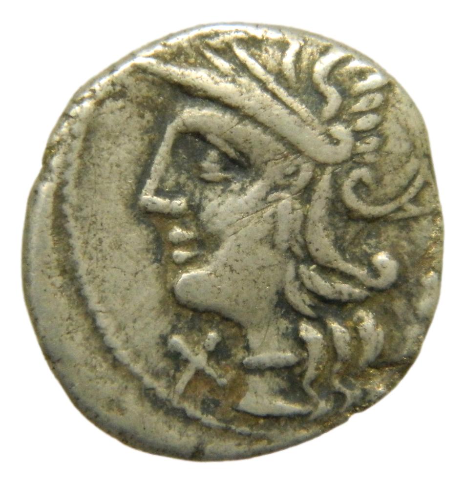 DENARIO - FAMILIA BAEBIA - 144 aC