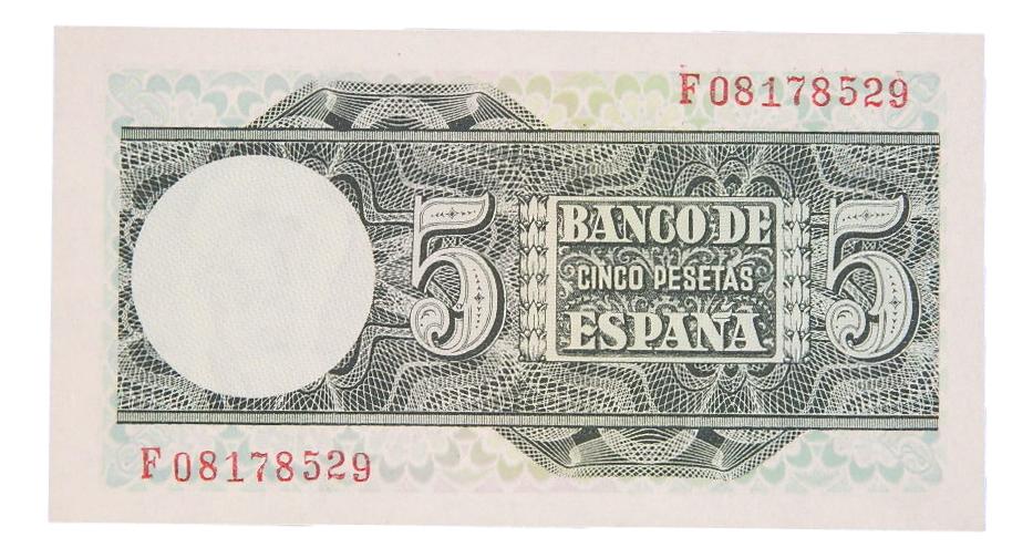 1948 - ESPAÑA - BILLETE - 5 PESETAS - JUAN SEBASTIAN ELCANO - SC