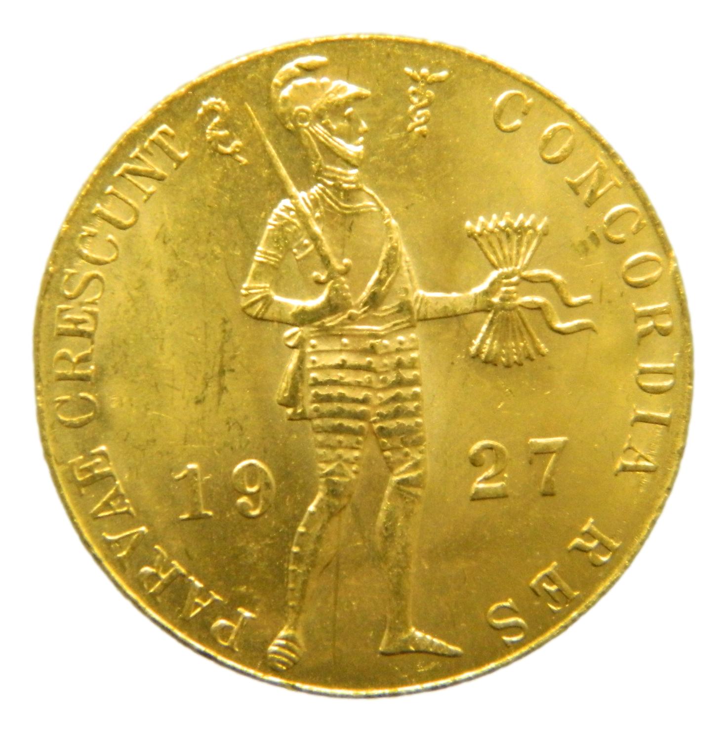 1927 - HOLANDA - DUCADO - ORO - SC