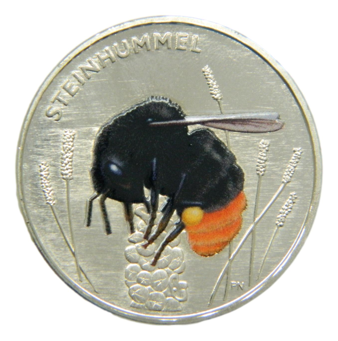 2024 - ALEMANIA - 5 EURO - ABEJORRO DE COLA ROJA