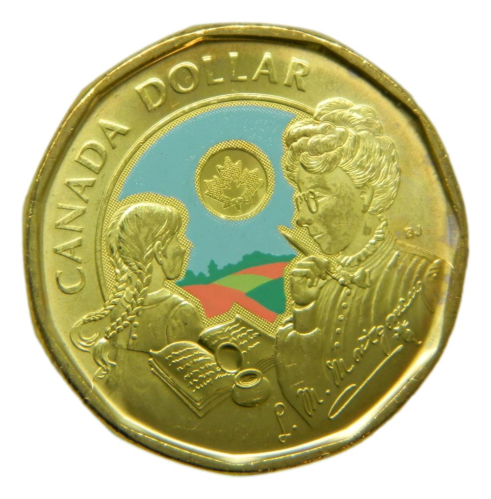 2024 - CANADA - 1 DOLAR - L.M. MONTGOMERY - COLOR