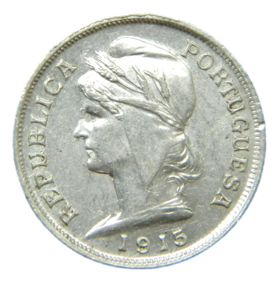 1915 - PORTUGAL - 10 CENTAVOS - PLATA