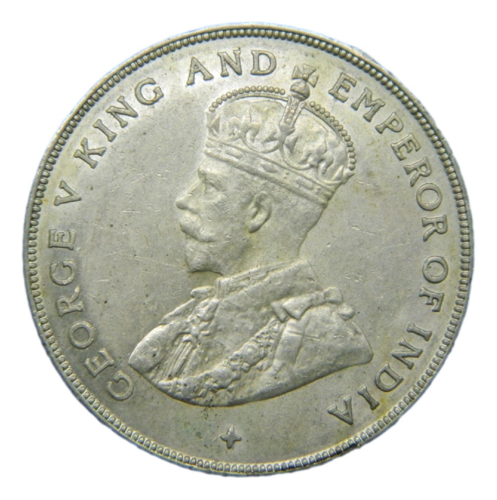 1919 - STRAITS SETTLEMENTS - 1 DOLAR - GEORGE V - MBC - S9/828