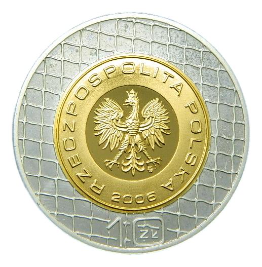 2006 - POLONIA - 1 ZLOTYCH - FIFA ALEMANIA 2006