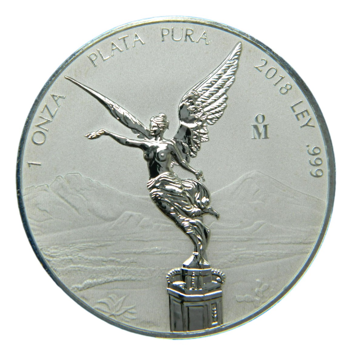 2018 - MEXICO - ONZA PLATA - REVERSE - PROOF