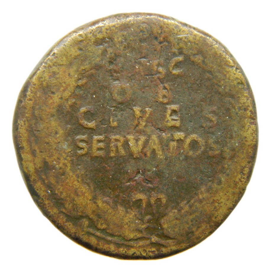SESTERCIO - CLAUDIO - 41-54 dC
