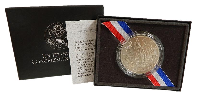 1989 D - USA - DOLAR - BICENTENNIAL OF THE CONGRESS