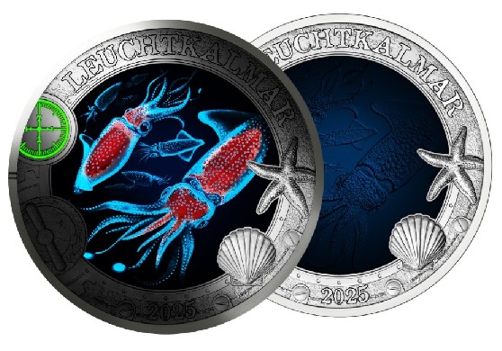 2025 - AUSTRIA - 3 EURO - CALAMAR LUCIERNAGA