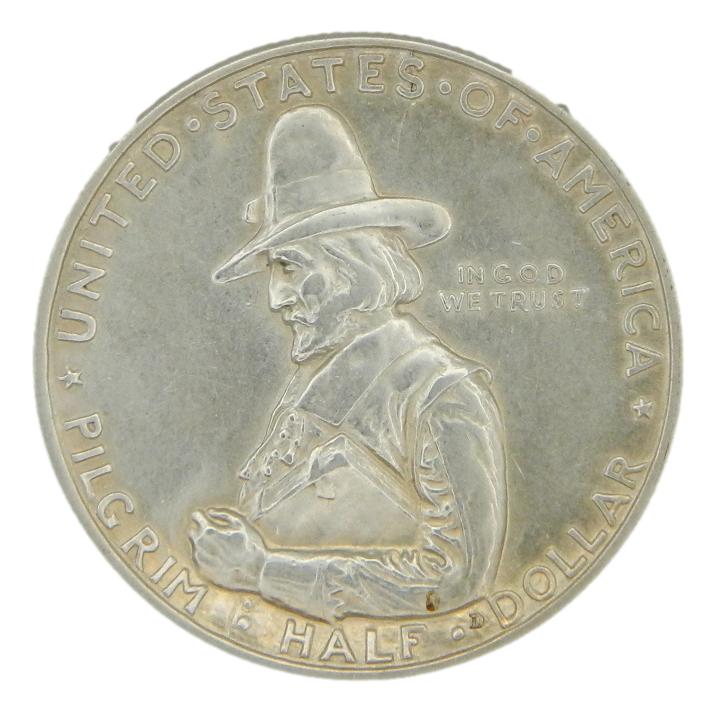 1920 D - USA - 1/2 DOLAR - PEREGRINO - PLATA